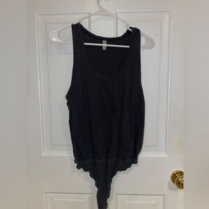 Black free people body suit